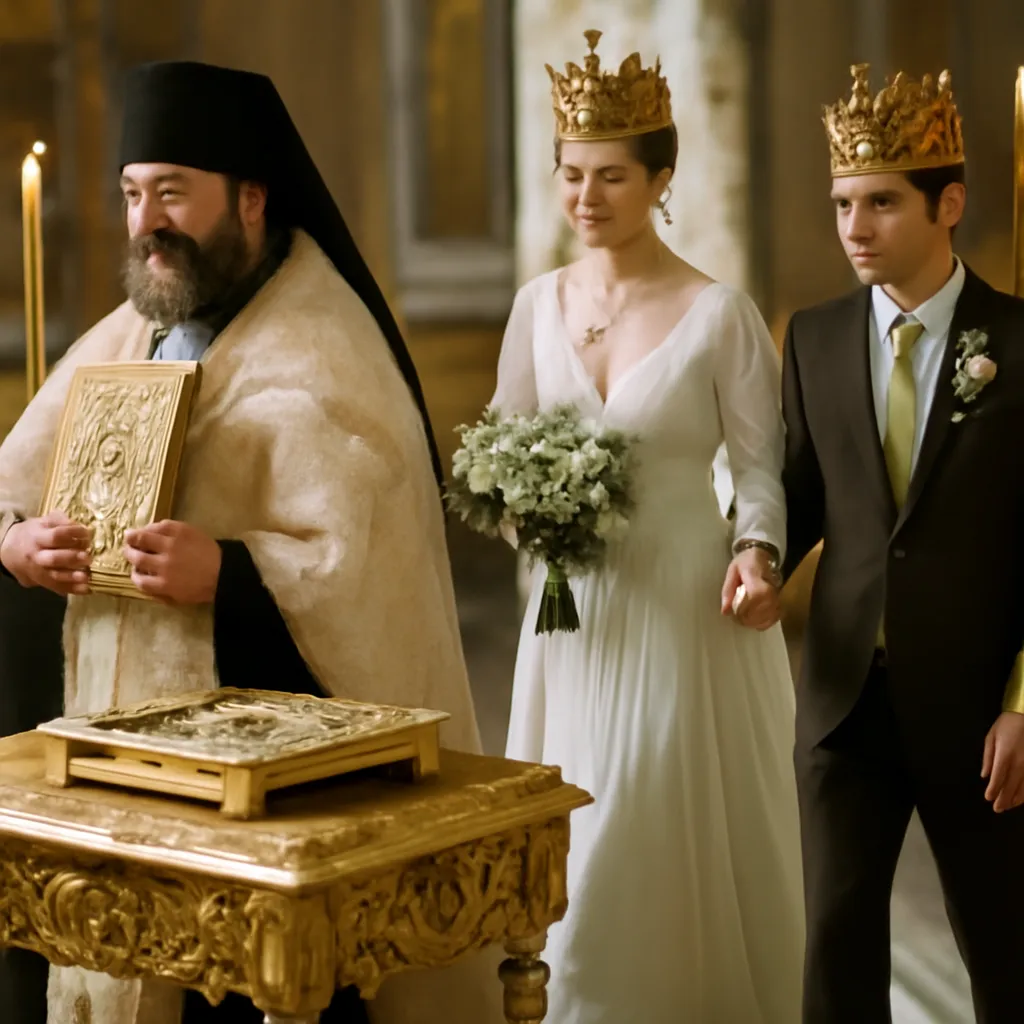 Danse d'Isaie : procession orthodoxe autour de l'autel