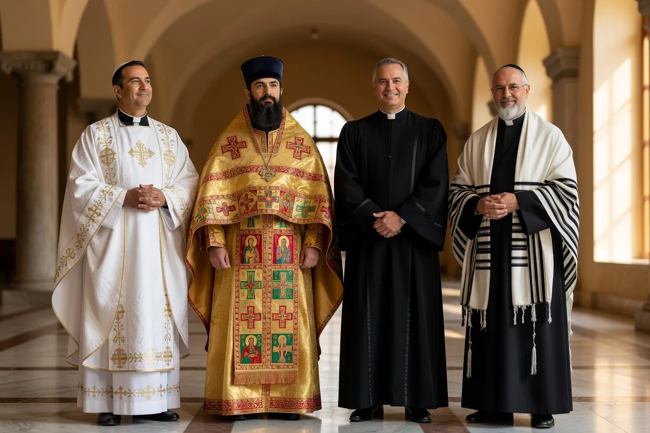 Panorama des officiants religieux du mariage