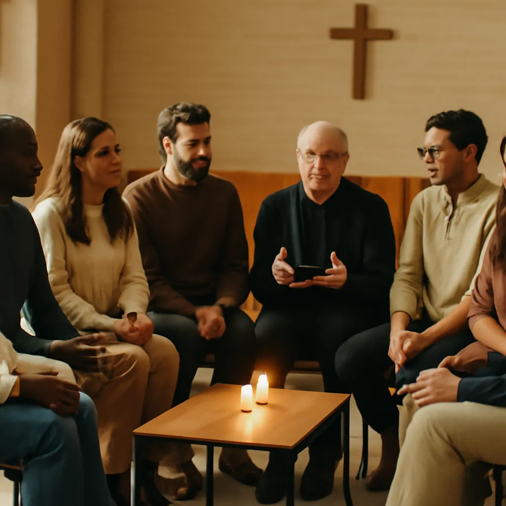 Séance de Centre de Préparation au Mariage catholique