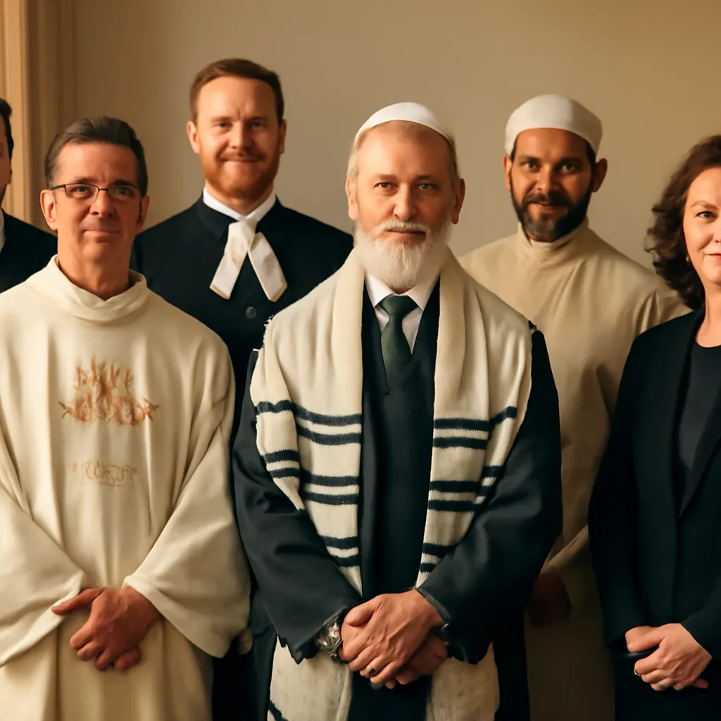 Officiants de mariage des différentes traditions